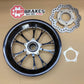 Front Spindle Mount Wheel Shims for 17" Wheels .032" Thick