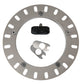 TBM Front Wheel Speed Sensor and Hall Effect Sensor Kit Press On (No Bracket) 52-1401