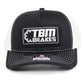 TBM Black/White Heritage Patch Snap Back Hat 95-123